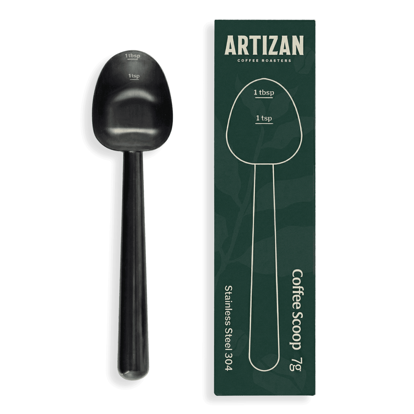 Artizan Coffee 1 Tbsp Coffee Measuring Scoop, Stainless Steel Copper Scoop for Ground Coffee, Beans, Tea & More - 7g, 17 cm Long Handle