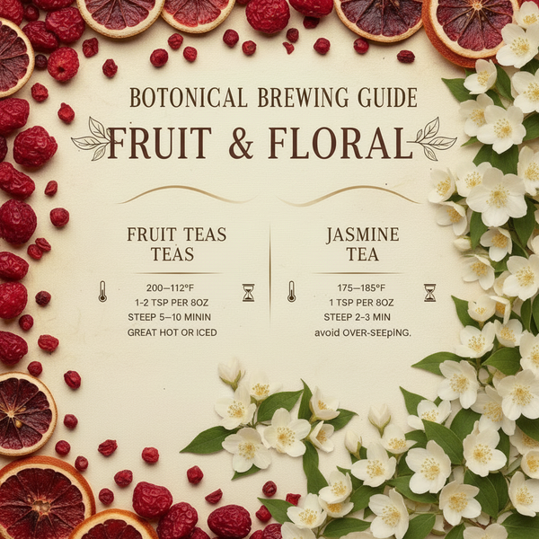 Fruit & Floral Teas Brewing Guide