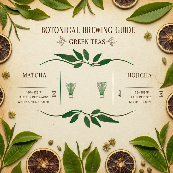 Green tea brewing guide