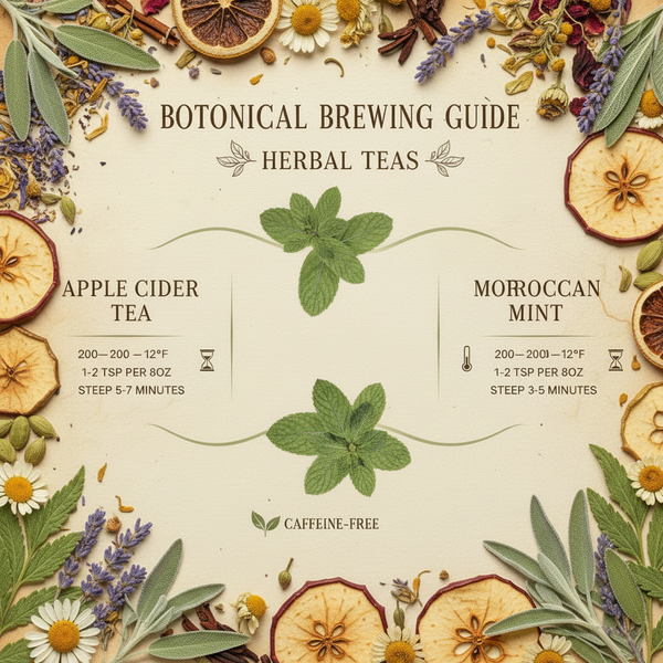 Herbal tea brewing guide