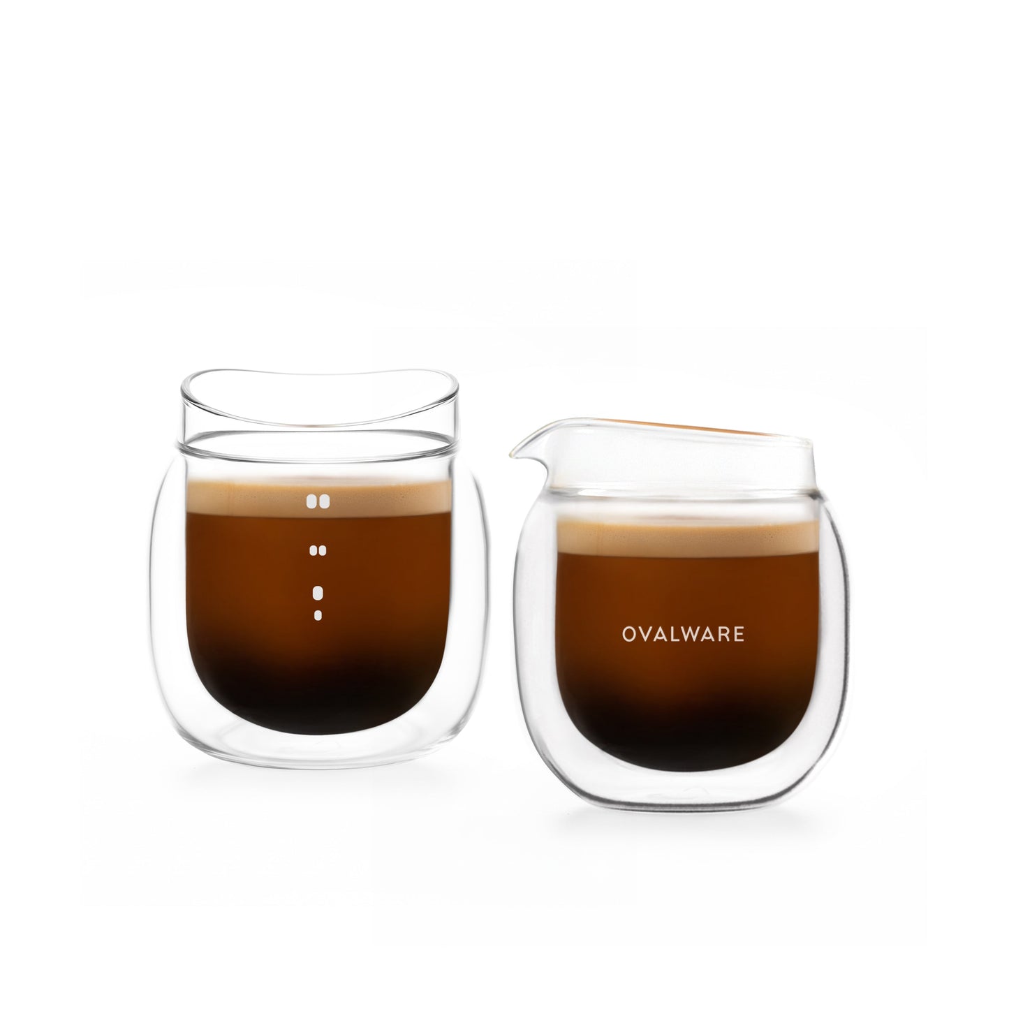 Double Wall Espresso Pouring Glass (Set of 2)