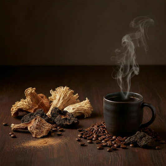 Mushroom Coffee Medium Roast — Focus, Energy & Calm